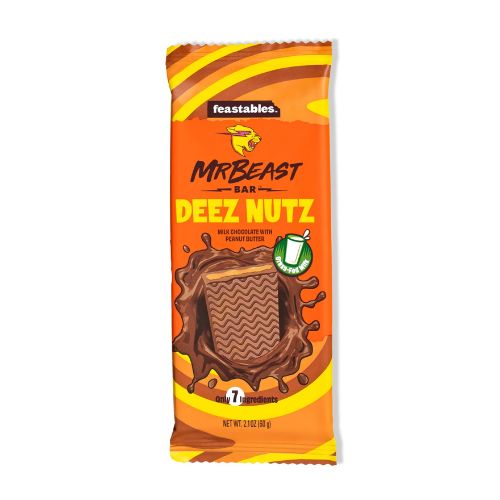 Mr Beast - Milk Chocolate Deez Nutz Bar
