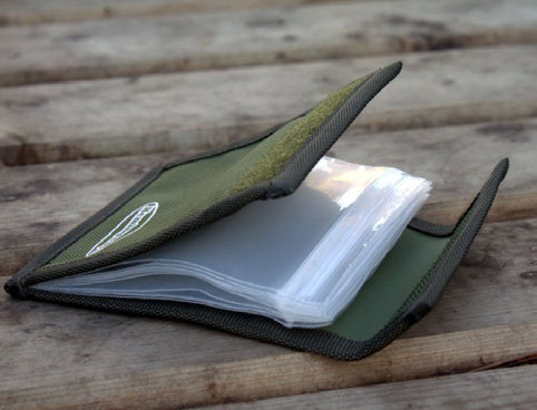 FLY LEADER WALLET 10 ZIP BAGS - Forest Green