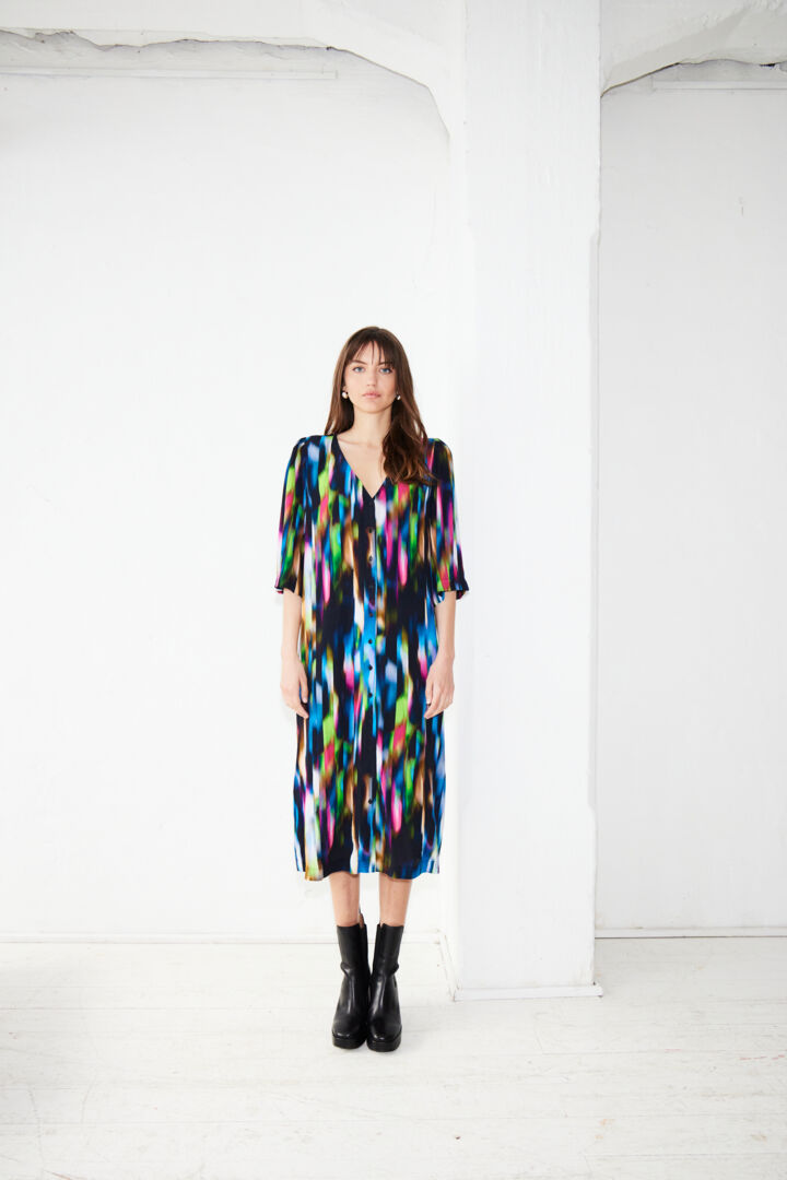 Karole long dress - Multicolor