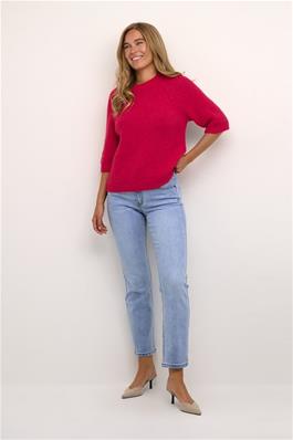 Emilie Cropped pullover - Virtual pink