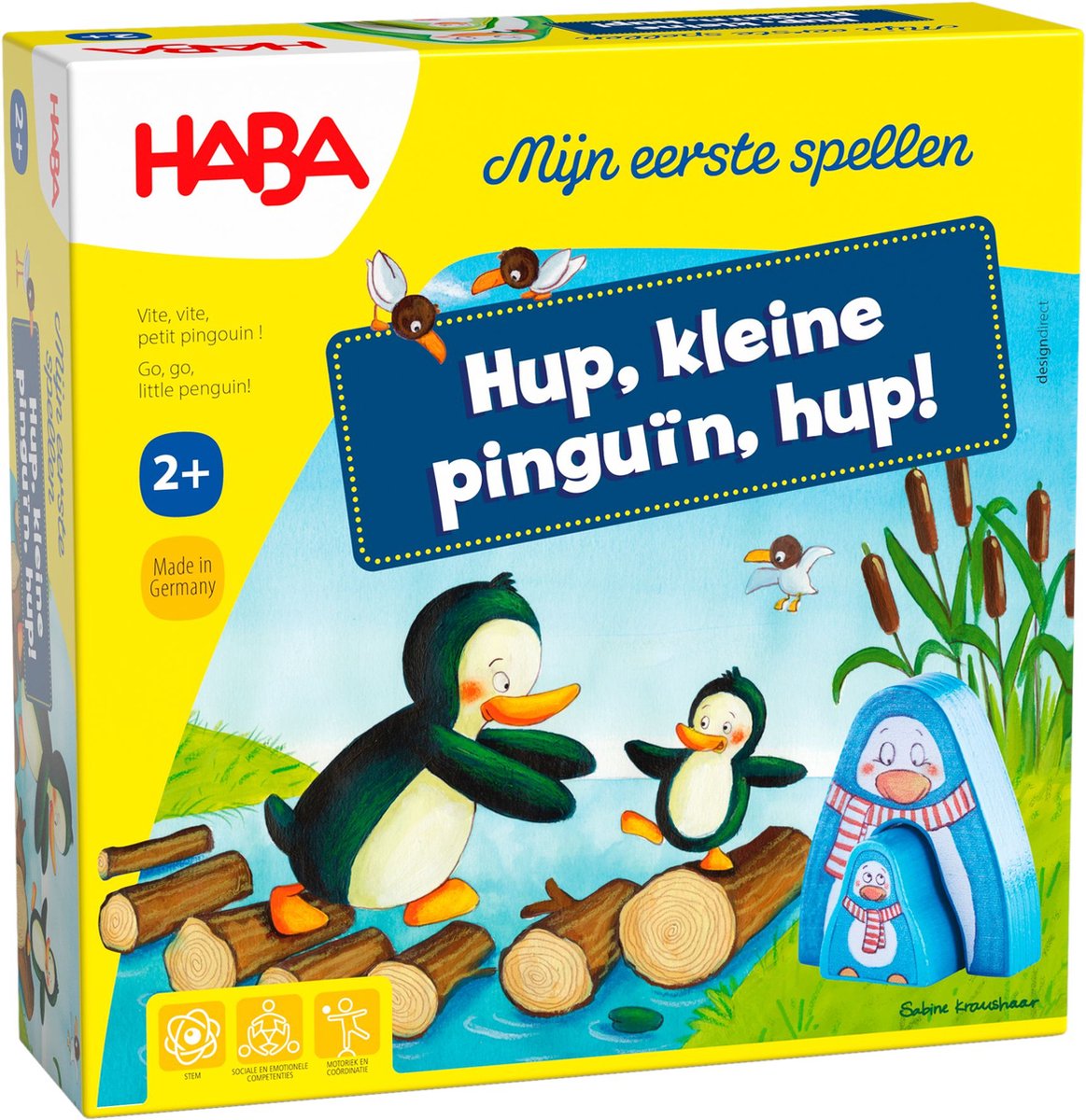 Haba : Mijn Eerste Spellen Hup, kleine Pinguïn, Hup! - 307600